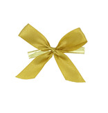 Ready to go ribbon with clip - gold