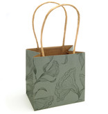 Floralice Papiertasche - Light Olive - 5 Stück