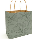 Floralice Paper Bag - Light Olive - set van 5 tasjes