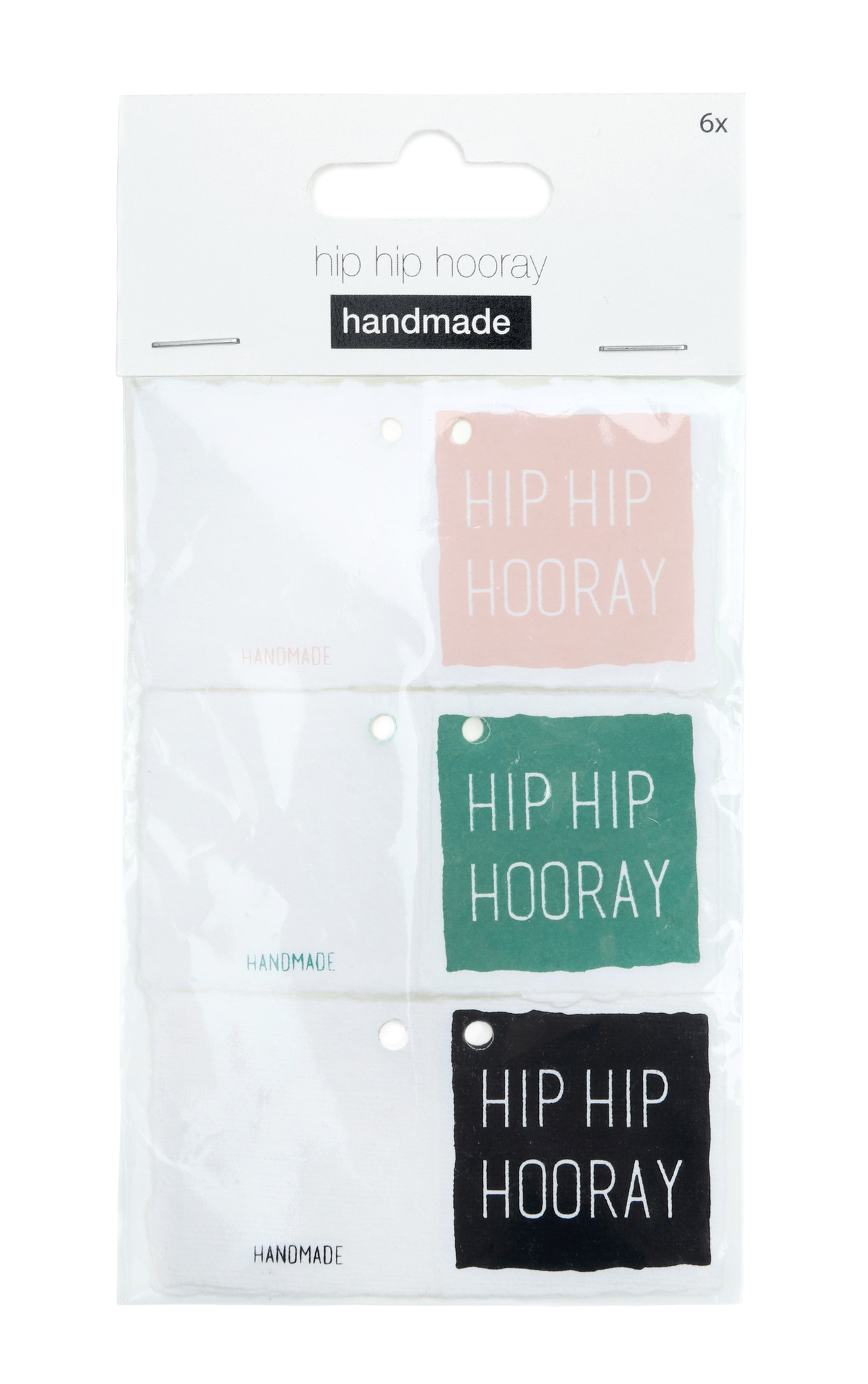 Hip Hooray tags - 36 Stück