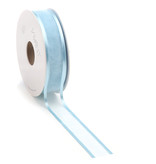 Prego woven edge Ribbon - blue