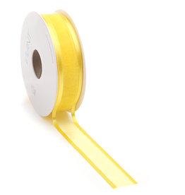 Prego woven edge Ruban - jaune
