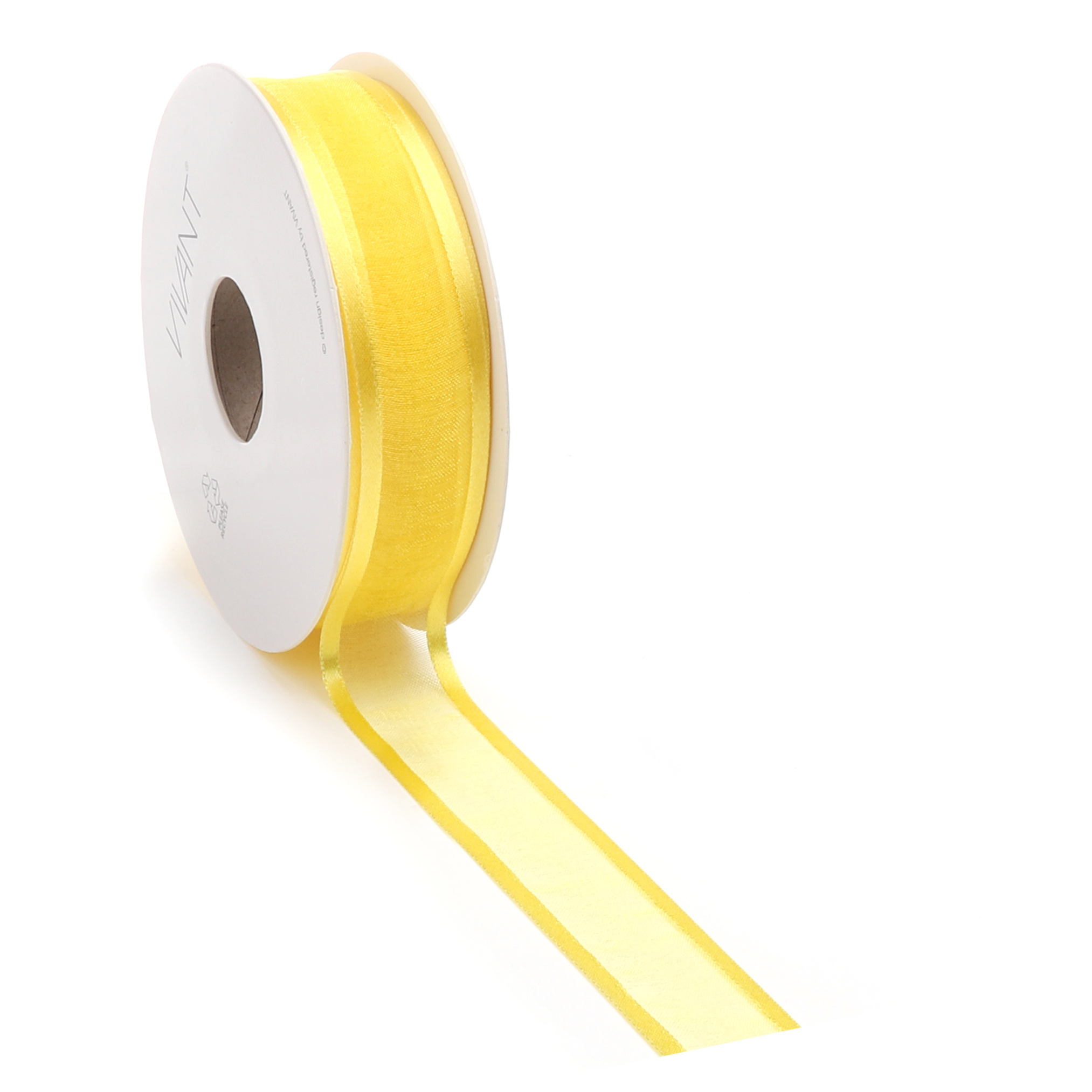 Prego woven edge Ruban - jaune