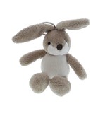 Rabbit "Flappy" key-ring  - 70*60*10mm - 12 pieces