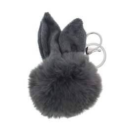 Rabbit "Pluche" keychain - anthracite