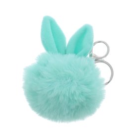 Porte-clés lapin "Pluche" - glacier