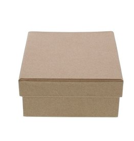 Kraft square Box with lid