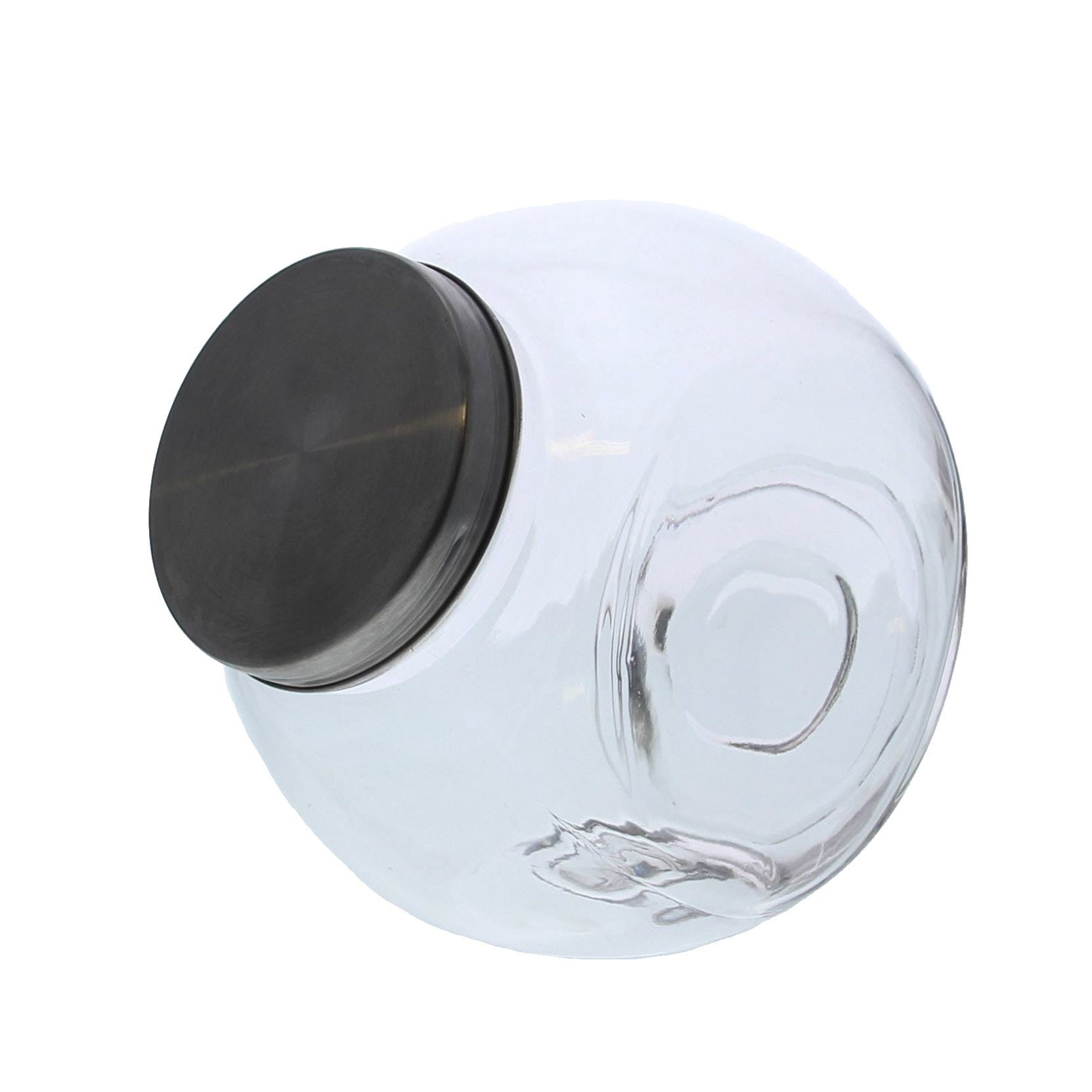 Glass jar with metal screw cap - available in 4 sizes