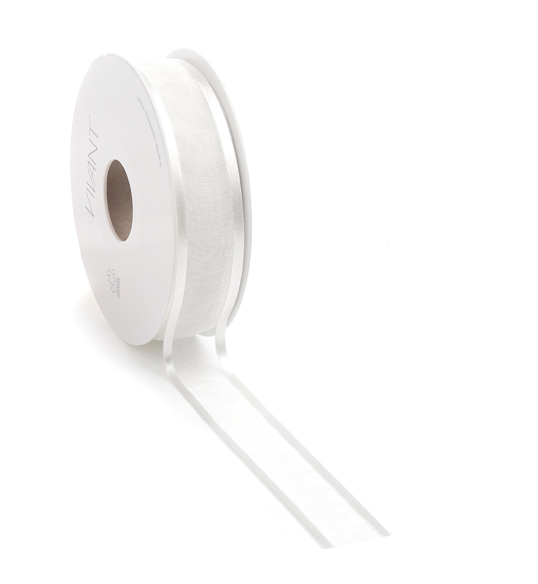 Prego woven edge Band - Weiß