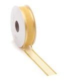 Prego woven edge Ribbon - gold