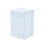 Boîte transparente avec couvercle - 50*50*80mm - 200 pièces