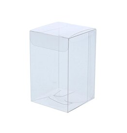 Transparent Schachtel mit Deckel - 50*50*80mm