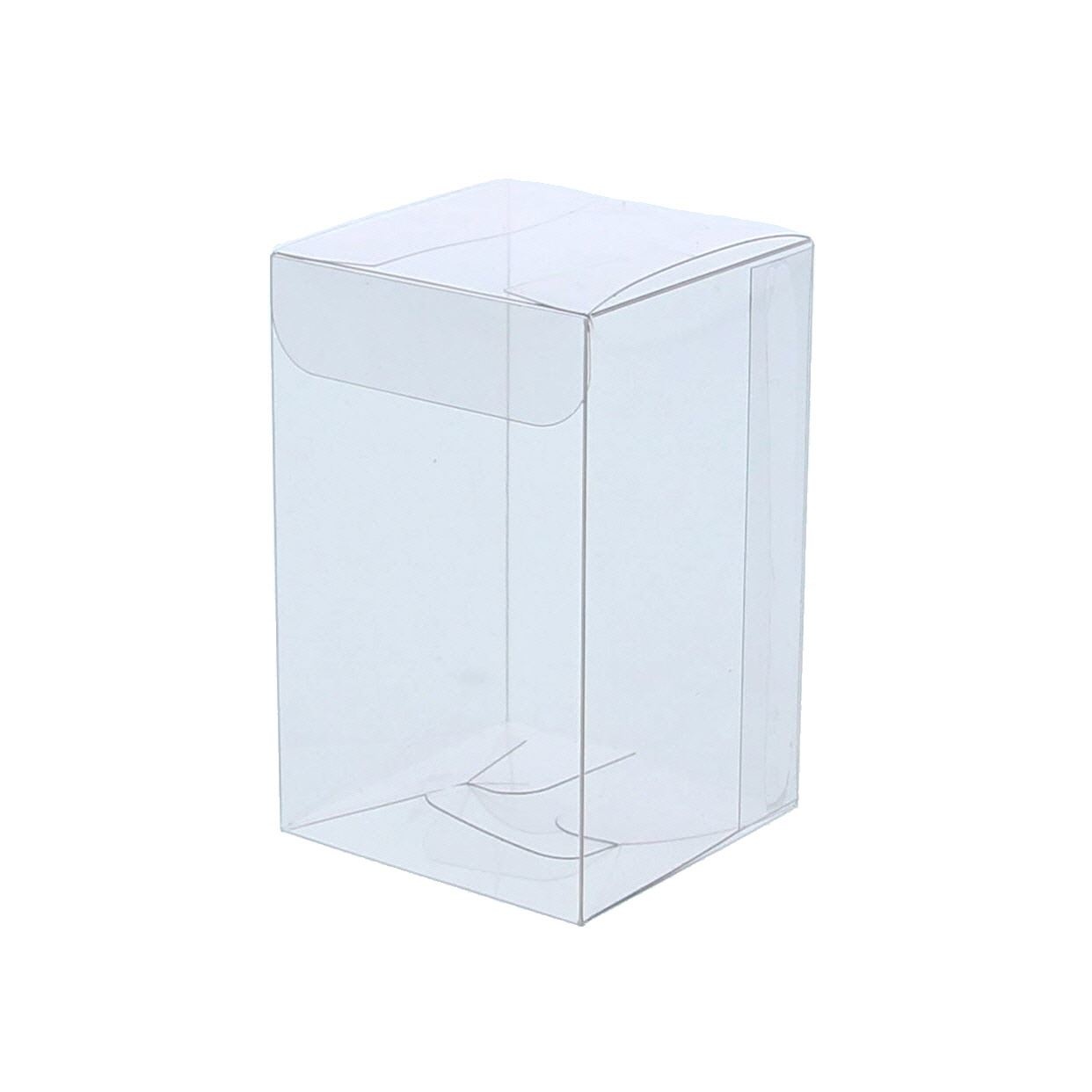 Boîte transparente avec couvercle - 50*50*80mm - 200 pièces