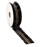 Luxia ruban - noir-10m/30mm
