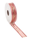 Prego  Christmas  woven edge lint - Brique