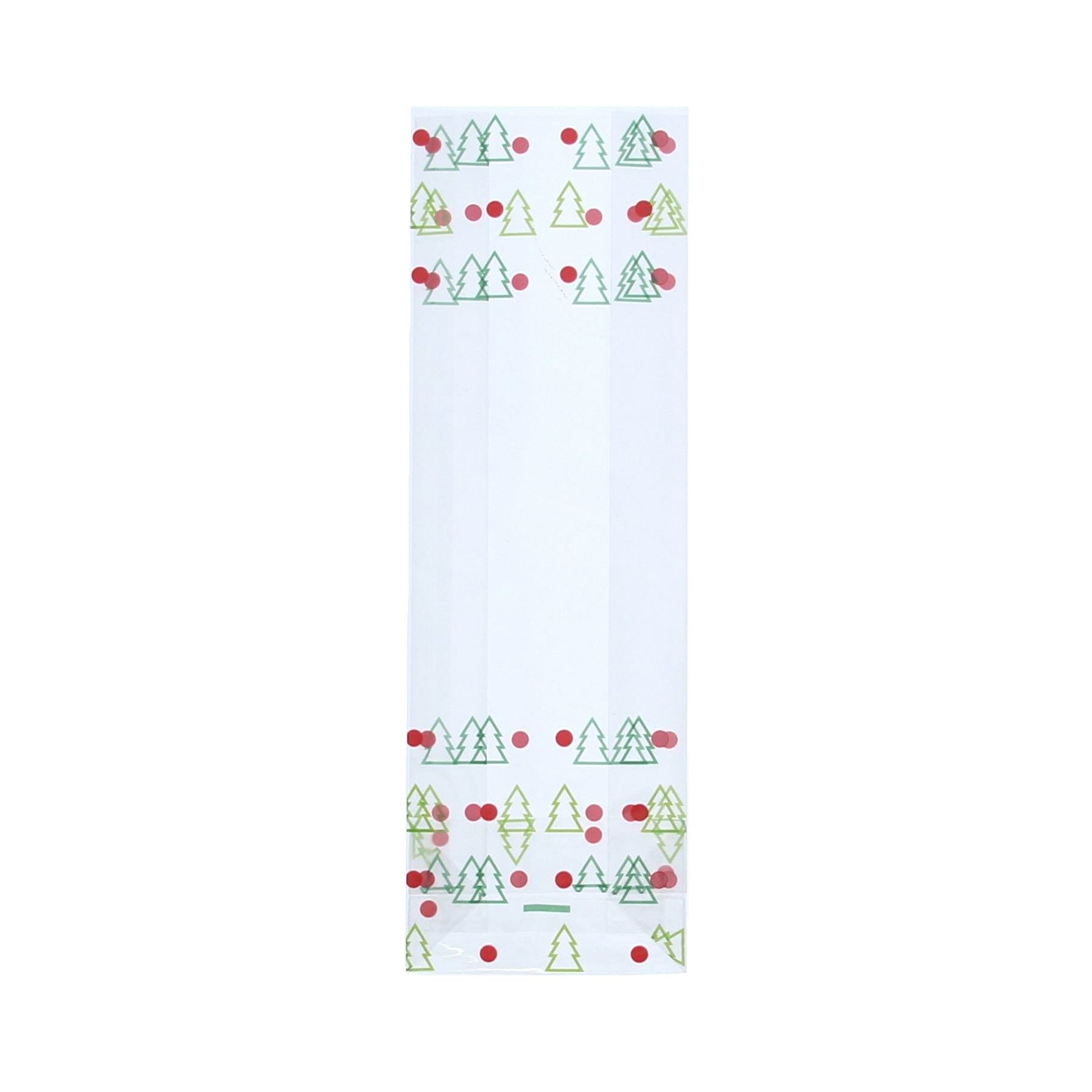 Polypropylene Bags Christmas tree - 100 Bags- available in 3 sizes