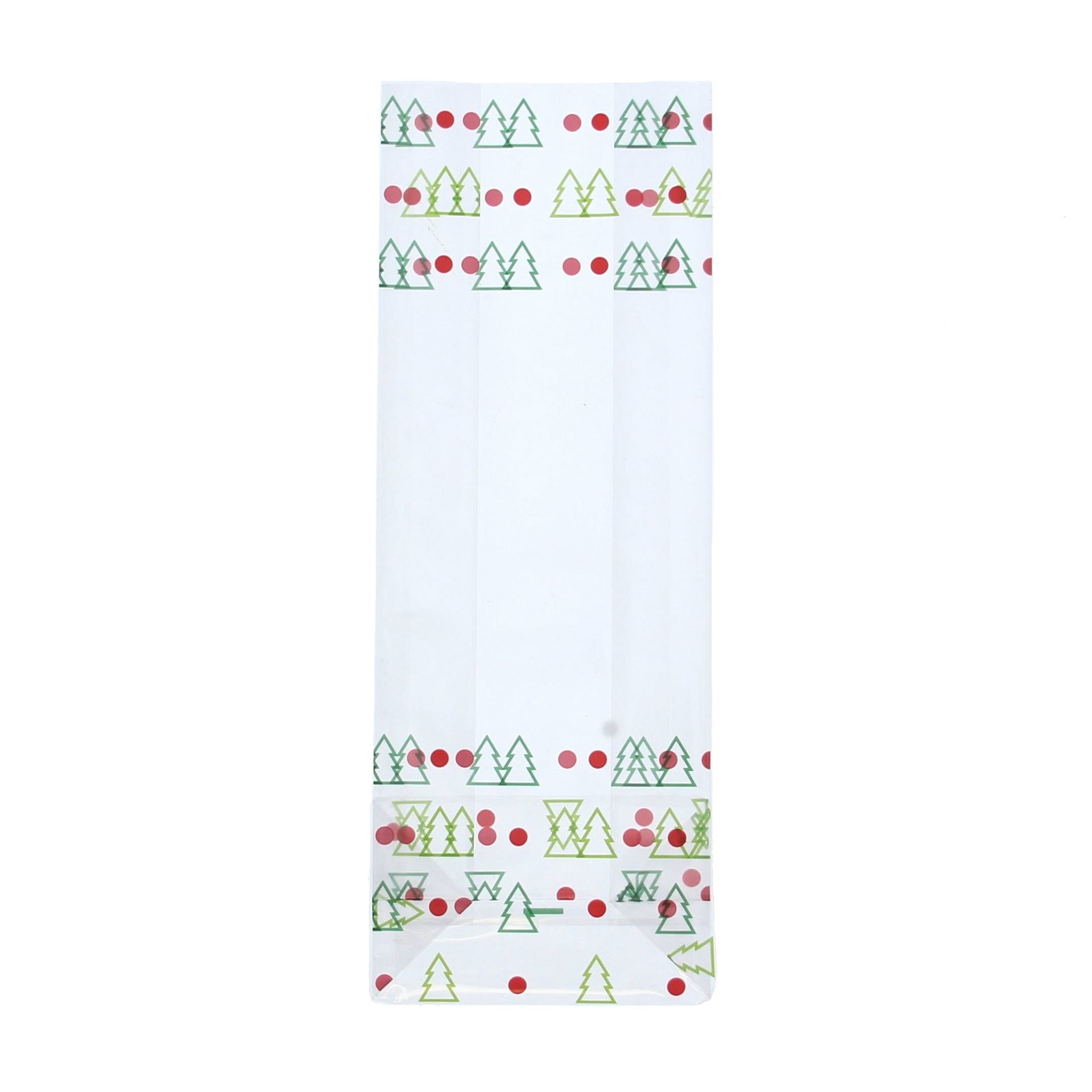 Polypropylene Bags Christmas tree - 100 Bags- available in 3 sizes