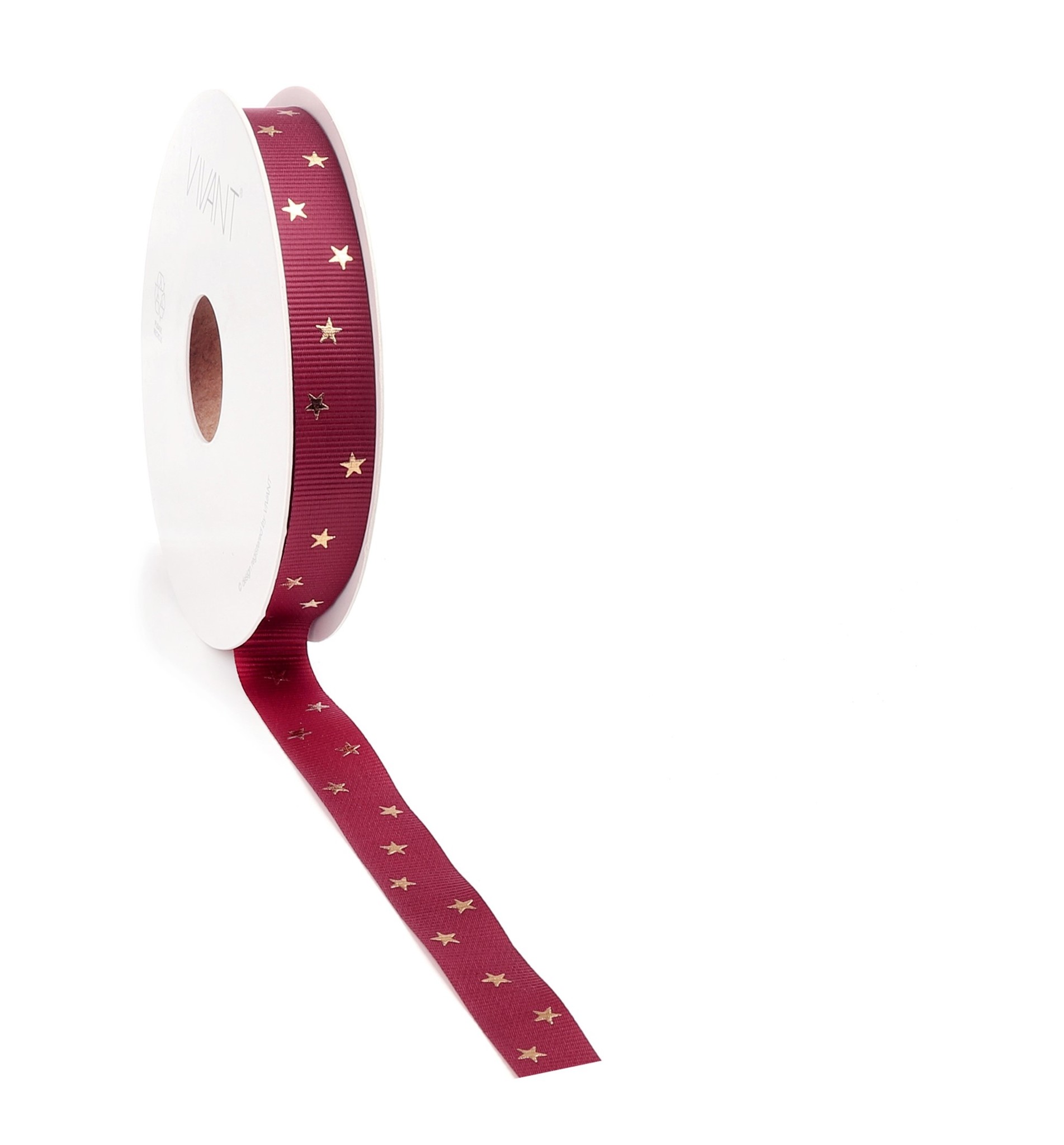 Classic Star ribbon - warm red