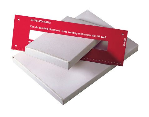 Verzenddoosje voor letterdoosje GK1 27 mm - 50 stuks