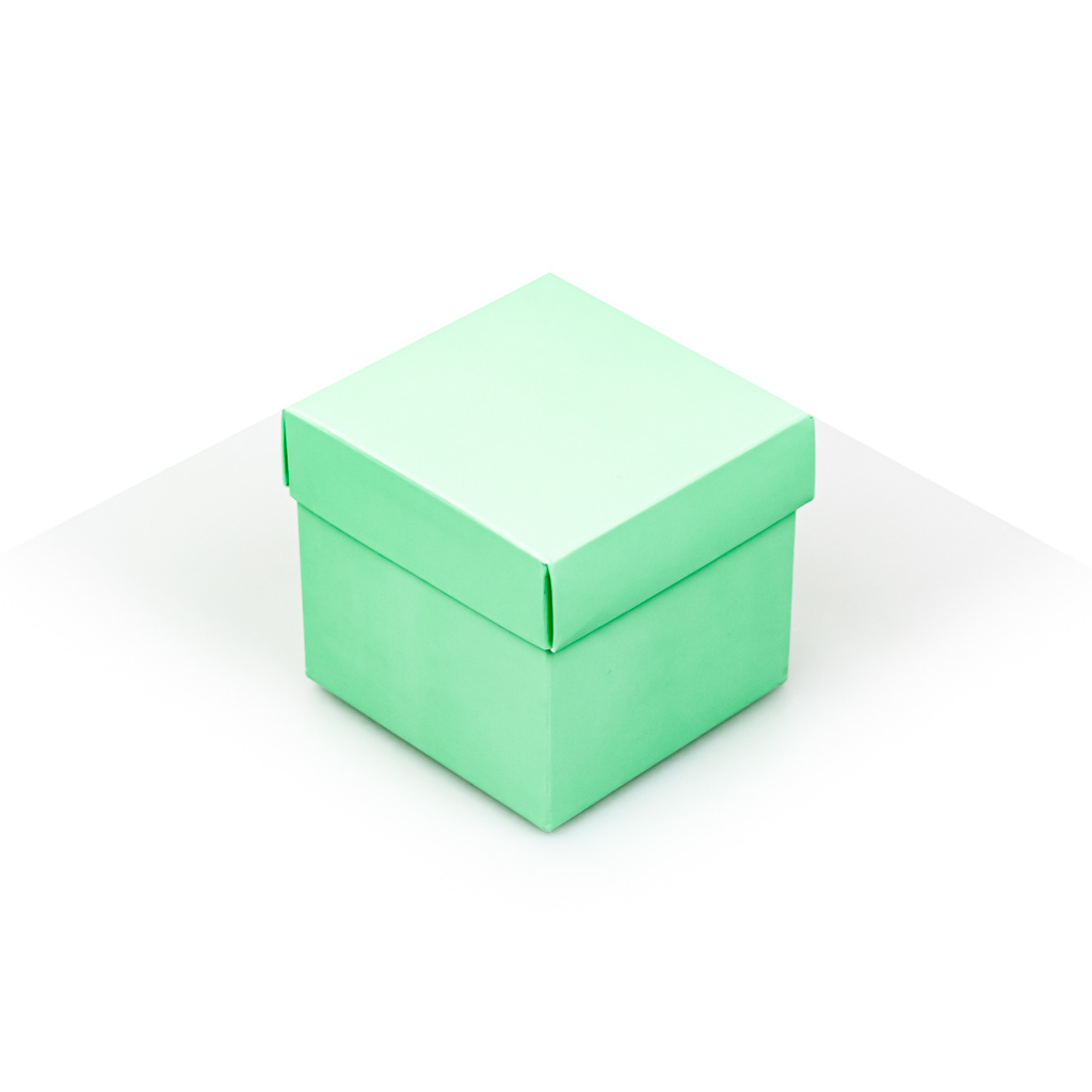 Cubebox - Vert Clair - 100*100*90mm - 500 grammes
