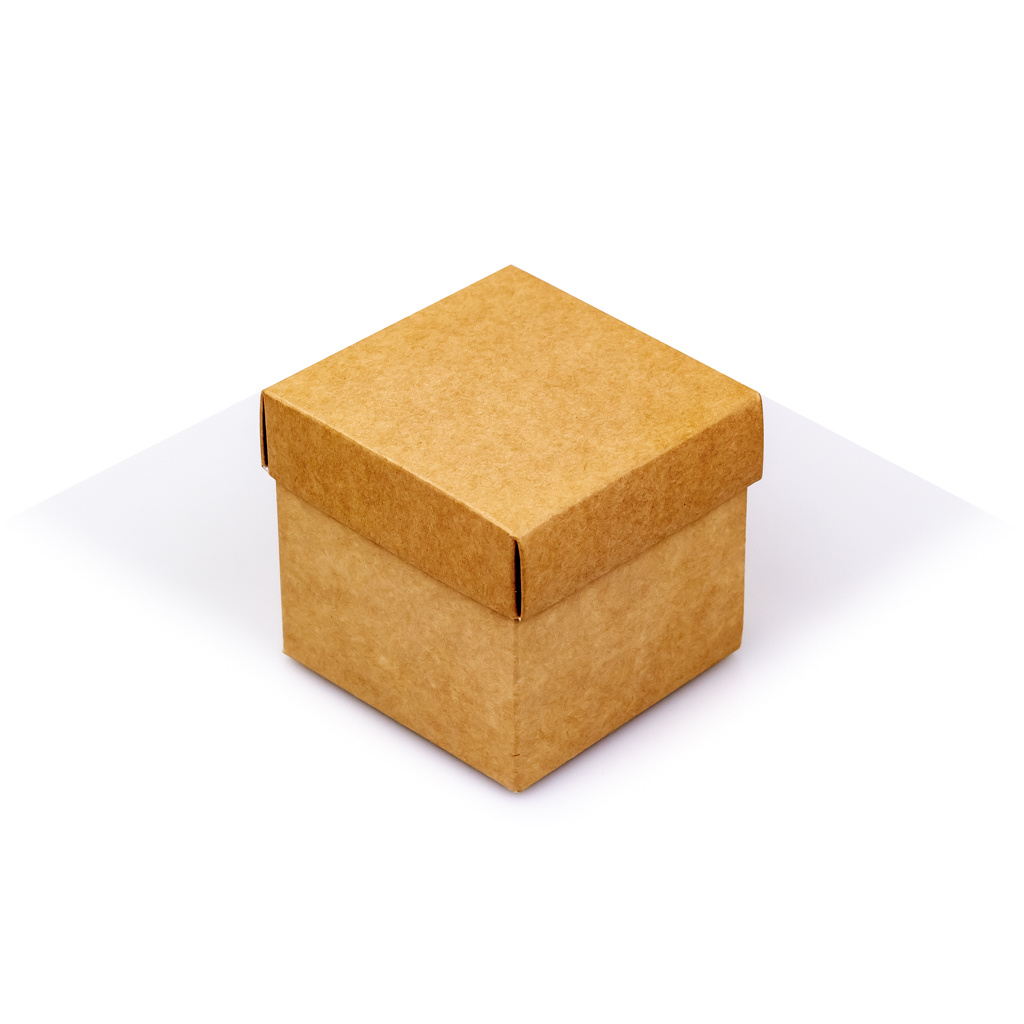 Cubebox - Kraft - 100*100*95mm - 500 gram