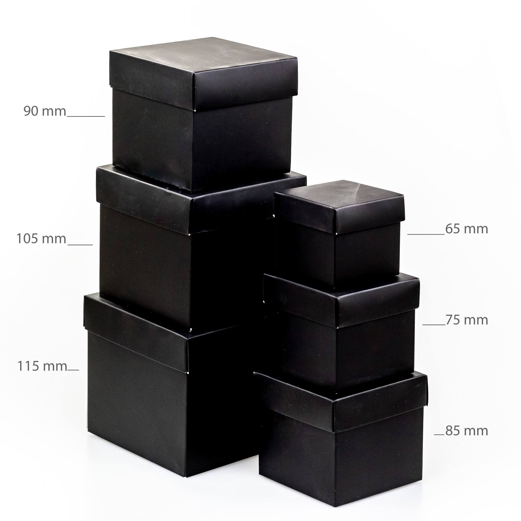 Cubebox - Transparant bodem en deksel - 250 gram
