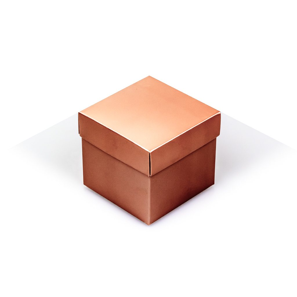 Cubebox - Shiny Rose gold