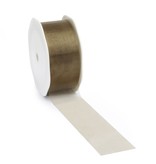 Voile ribbon - Brown