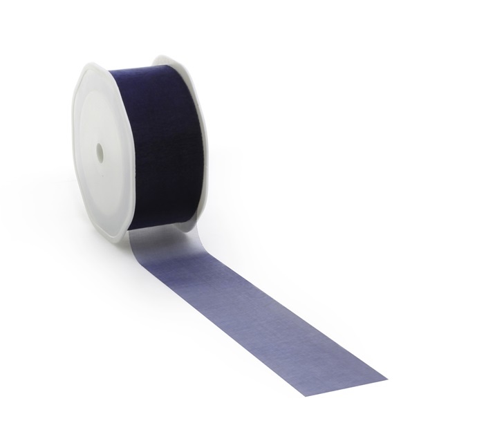 Voile ribbon -Royal Blue