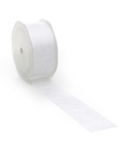 Voile ribbon - White