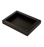 GK7 Boîte de fenêtre avec sleeve (noir mat) - 175*120*27mm - 100 pièces