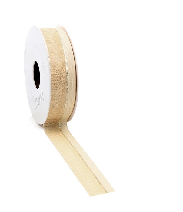 LINEZ lint - Licht goud - 25mm*15m