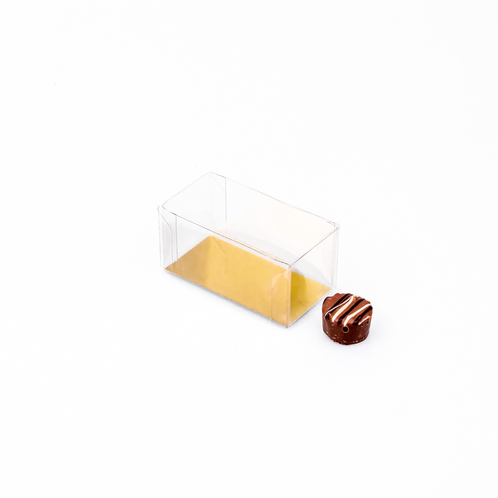 Boîtes chocolat Truffe - 9 * 4,5 * 4,5 cm - 100 pièces