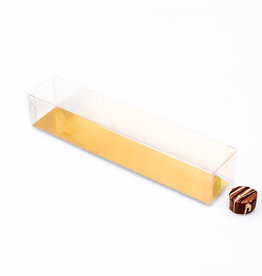 Cajas transparentes bombón trufado - 24*4,5*4,5 cm