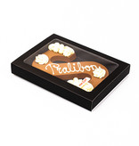 GK7 Boîte de fenêtre avec sleeve (noir mat) - 175*120*27mm - 100 pièces