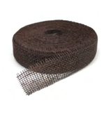 Jute dark brown ribbon - 5 cm - 40 meters