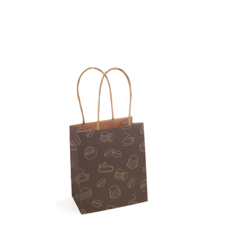 Treats Paper Bag - brown - 5 pieces