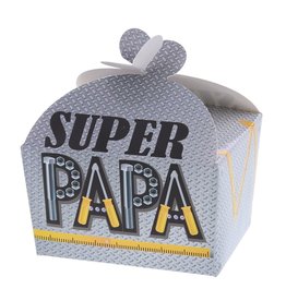 Ballotin vlindersluiting "Metal Super Papa"- 125 gram