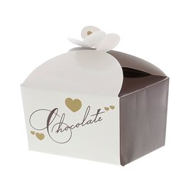 Hearts chocolate Caja