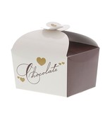 Hearts chocolate butterfly Box - 250 gram -85*105*85mm