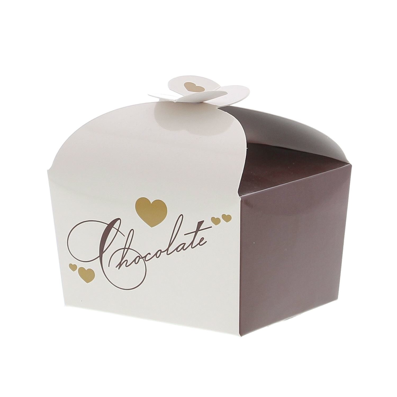 Hearts chocolate butterfly Box - 250 gram -85*105*85mm