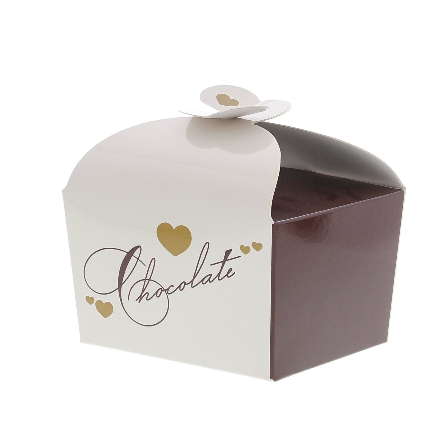 Hearts chocolate butterfly Box  - 500 gram - 100*125*105mm