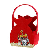 Sint & Roetpiet strooizak met hengsel  medium   - 220*140*80 mm -  6 stuks