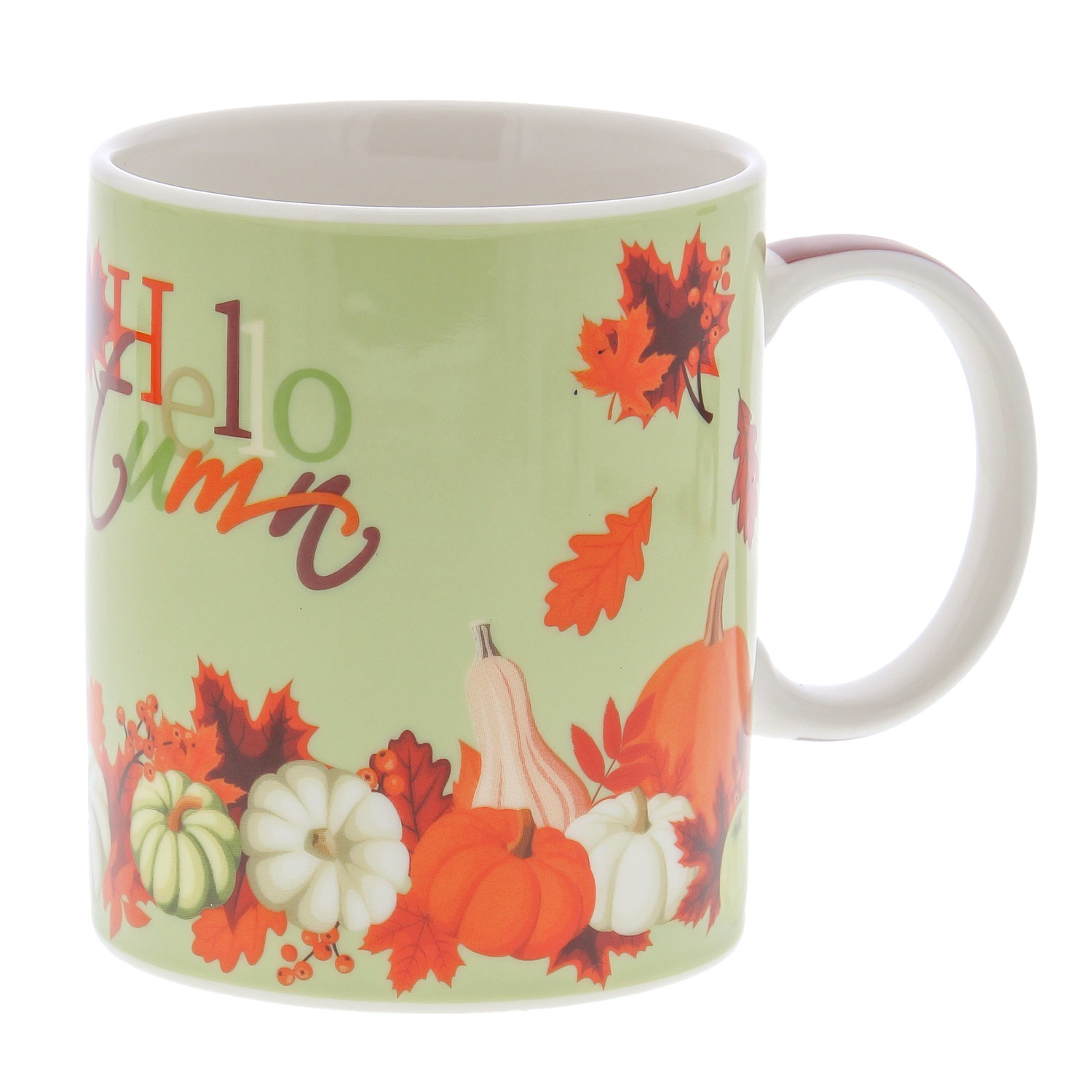 Mug  "Hello Autumn"  -  80*120*95 mm - 12 pieces