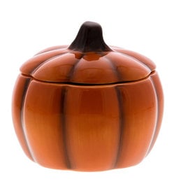 Pumkin jar with lid