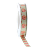 "Hello Autumn" ruban de satin citrouille -15 mm - 20 m