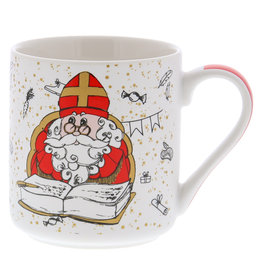 Saint Nicholas vintage "Book"mug