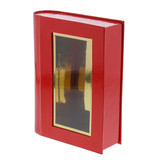 Saint Nicholas librocon ventana - rojo - 6 unidades