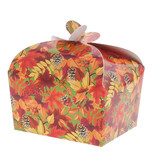 Boîte papillon "Autumn fruit" 125 - 150 gram - 48*76*60mm - 48 pièces