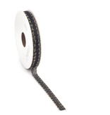 Lint "Fringi" Black - 10 mm - 20 meter